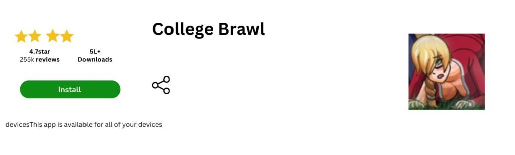 College Brawl Android Game 